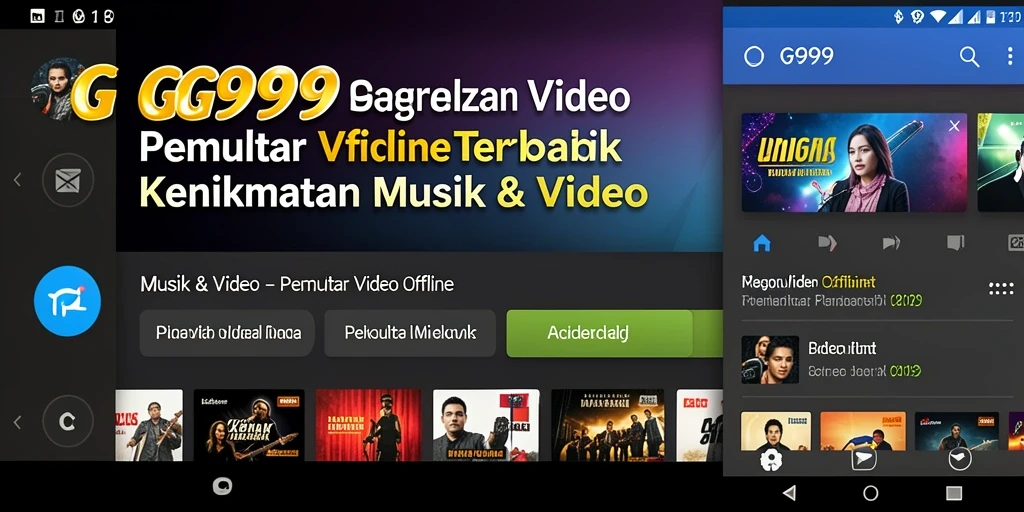 Tampilan antarmuka GG999 yang sederhana dan fungsional.
