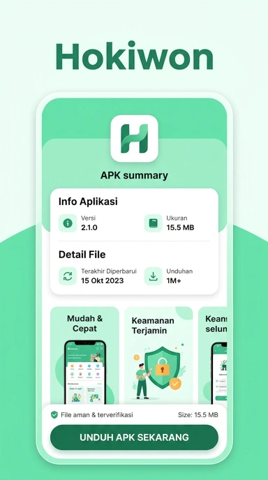 Unduh APK hokiwon untuk Android dengan mudah